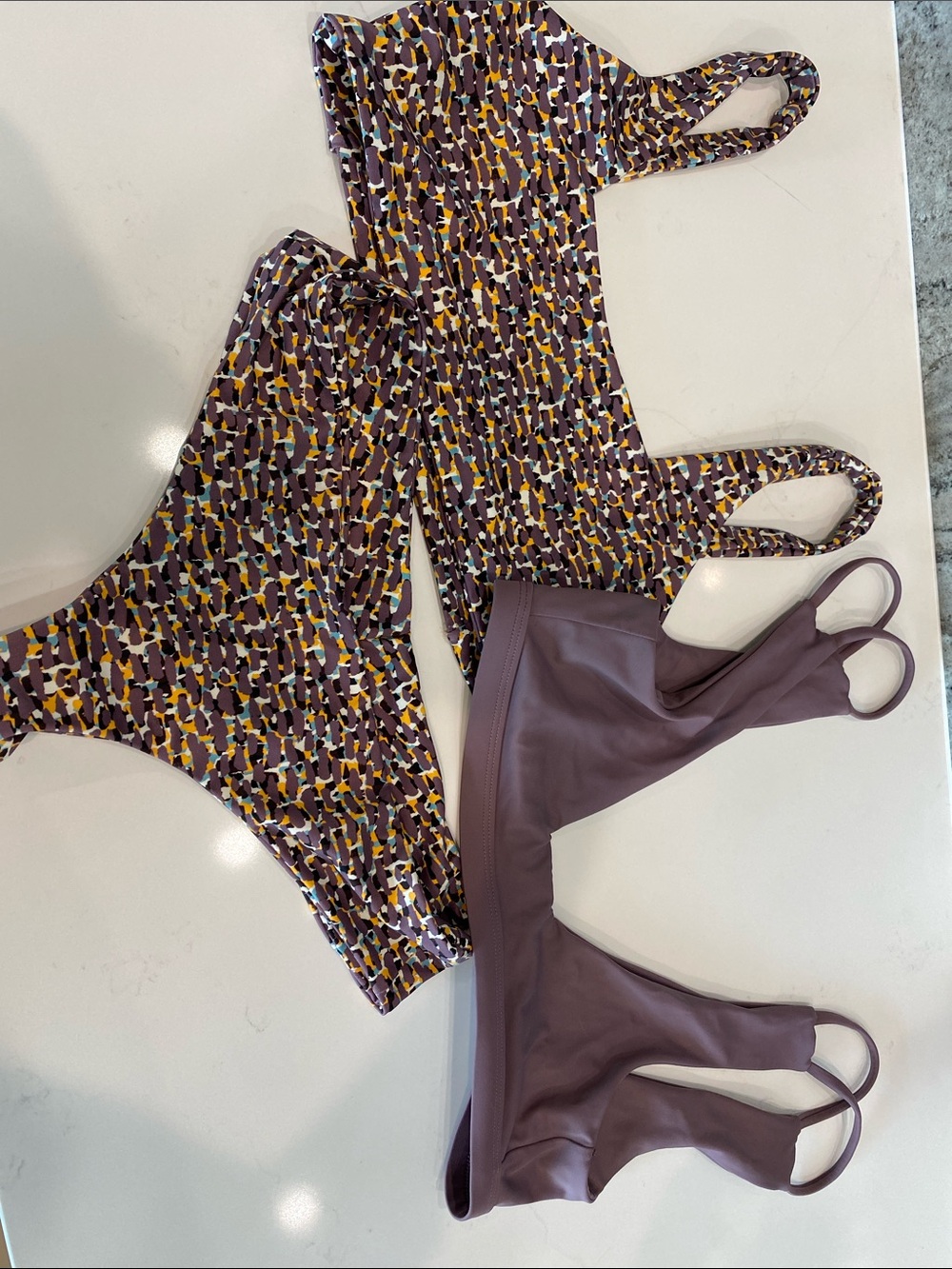 3 PC Hawaiian Maui Boutique Bikini